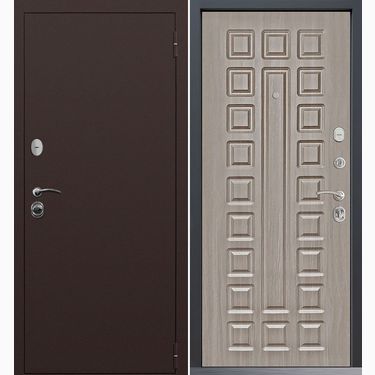 Дверь Command Doors Патриот медный антик 01 Белая лиственница